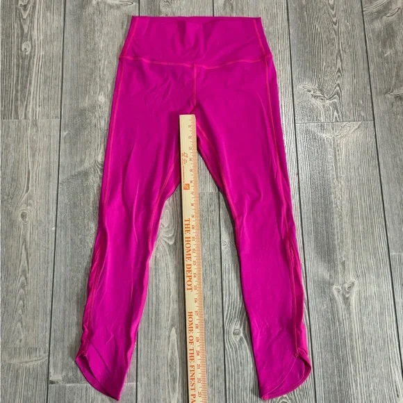 Savvi Dancer 24” Leggings, Berry Color, Size Medium, Tulip Hem - Picture 8 of 11
